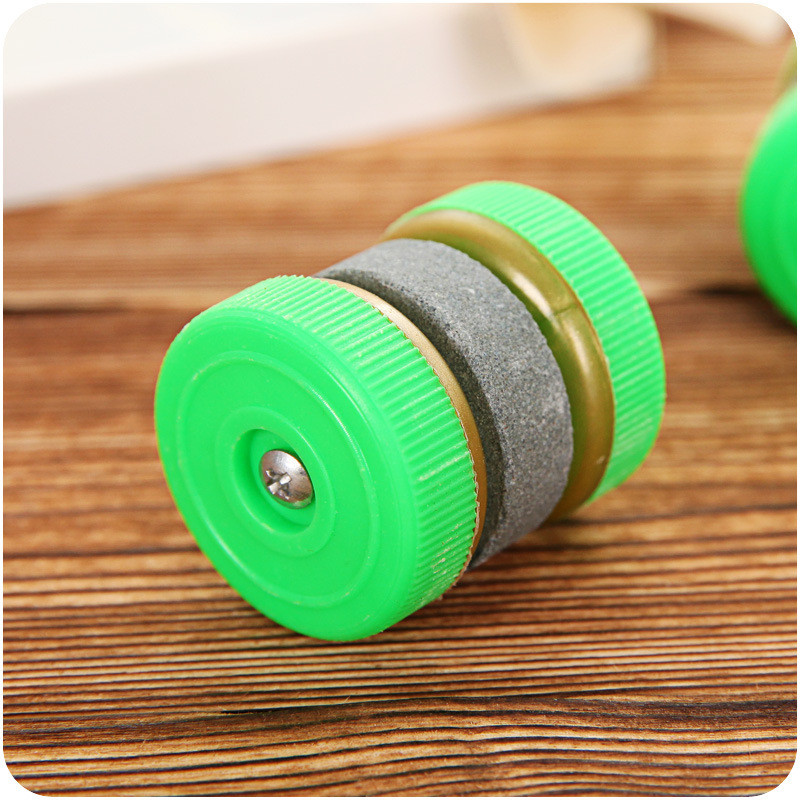 磨刀石 圆形厨房家用快速磨刀石 日本磨剪子器菜刀工具磨刀棒