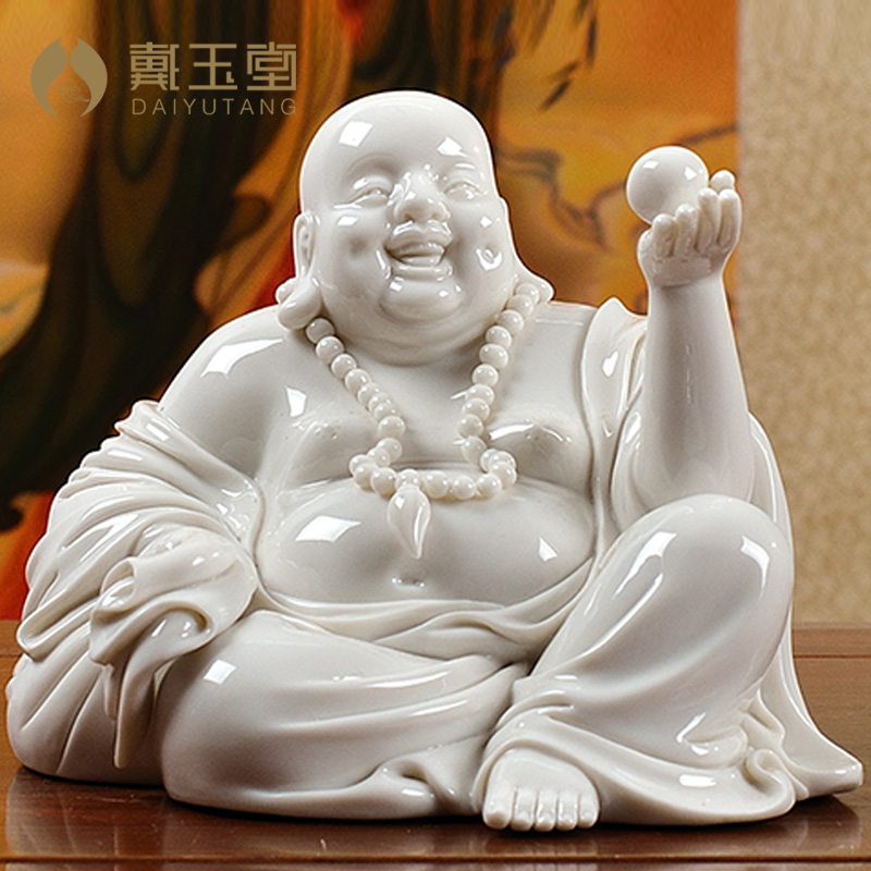 佛像摆件工艺品 家居客厅办公室玄关装饰家用供奉 d18-28a 布袋罗汉