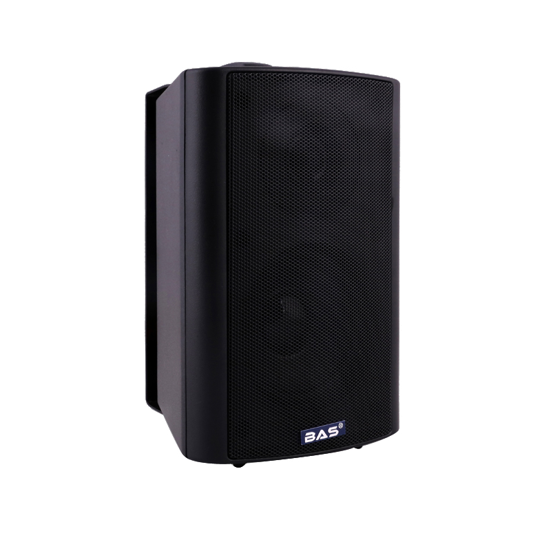 BAS 40W壁挂喇叭 会议音箱 餐厅音响  背景音乐 公共广播 吸顶喇叭 吊顶音箱 消防设备  LWB-116B 黑色  250*155*170mm