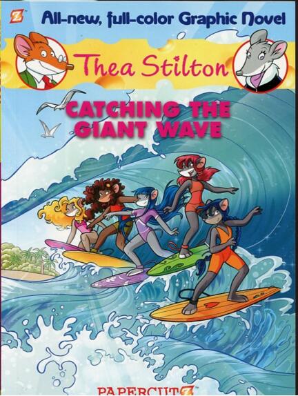 Thea Stilton Graphic Novel#04 Catching The Giant Wave