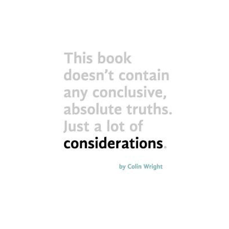 预订 Considerations