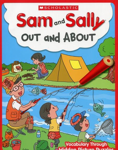 Sam & Sally: Out And About 进口翻翻书