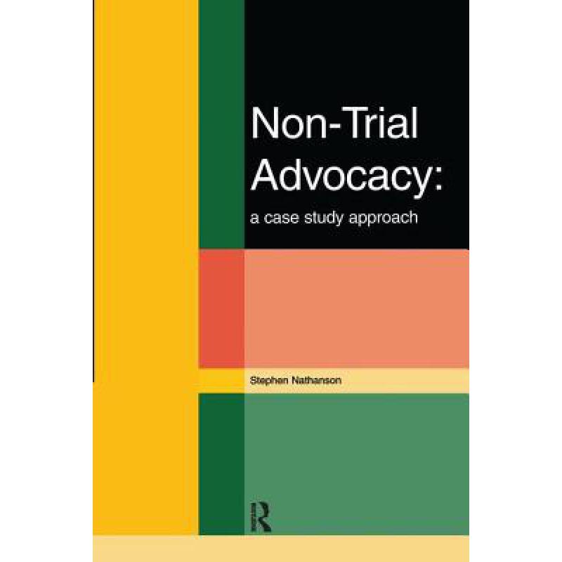 预订 Non-Trial Advocacy