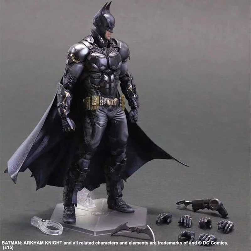 阿克汉姆起源 重装蝙蝠侠batman 超可动盒装手办 蝙蝠侠-高27cm