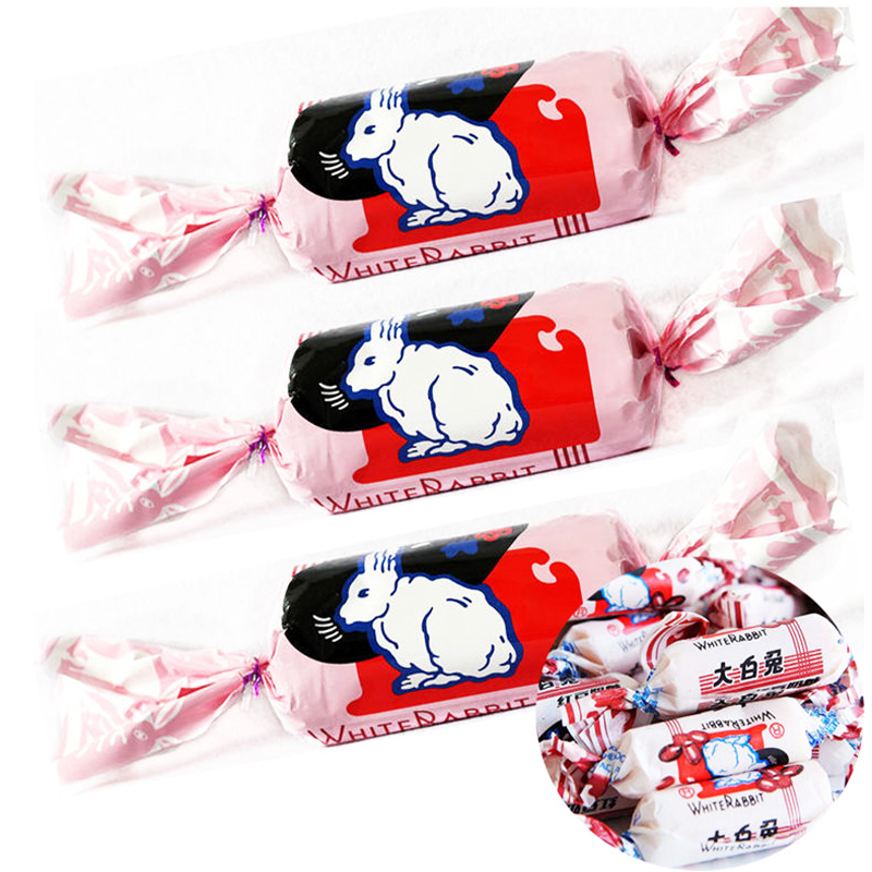 大白兔 上海特产巨型大白兔奶糖200g*3支香蕉红豆多味节日礼物糖果