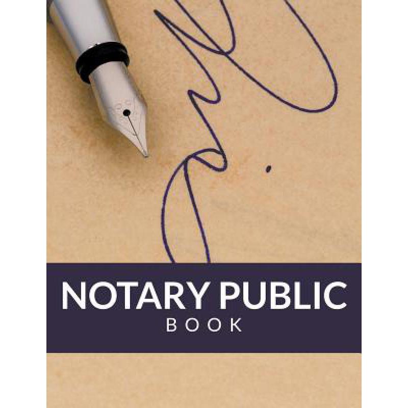 预订 Notary Public Book