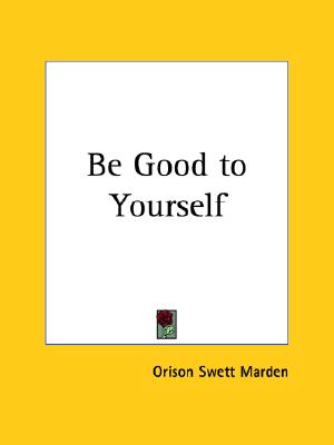 【预订】be good to yourself