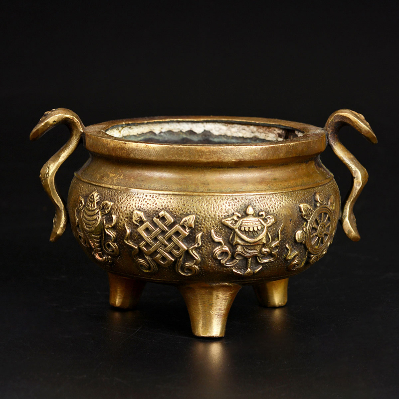 宝泰祥铜八宝香炉