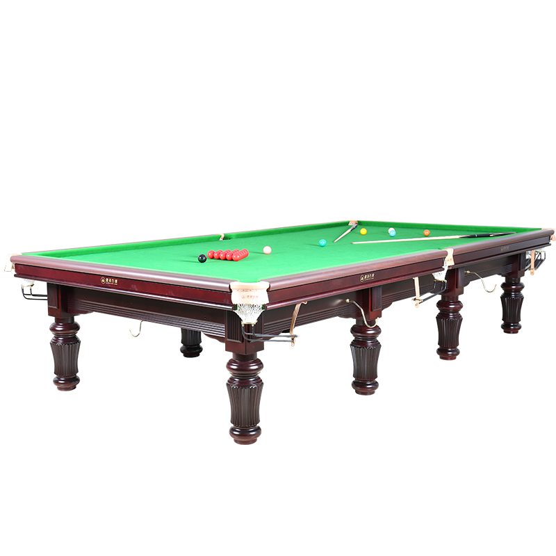 健英室内台球桌标准成人斯诺克桌球台家用斯洛克桌球案定制108经典款