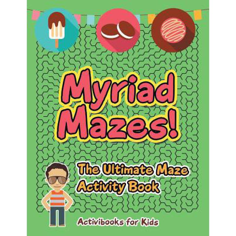 预订 myriad mazes! the ultimate maze activity book