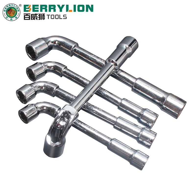 百威獅（Berry Lion）L型套筒扳手 7字型煙斗型雙頭彎頭穿孔扳手 外六套筒扳手套裝 12mm/支
