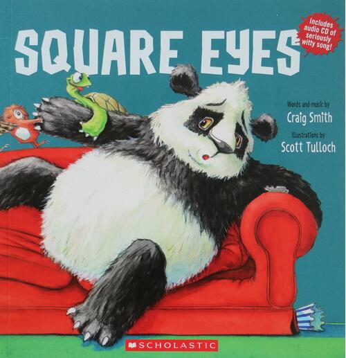 Square Eyes (With Audio Cd) 进口故事书