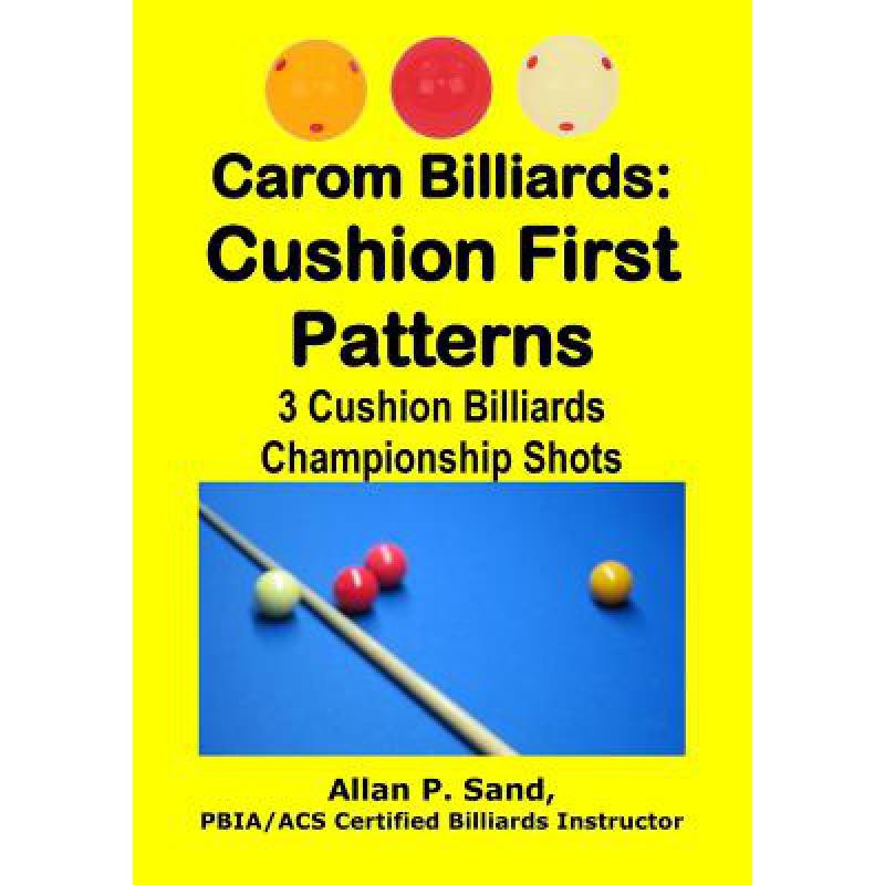 预订 carom billiards: cushion first patterns: 3-c.