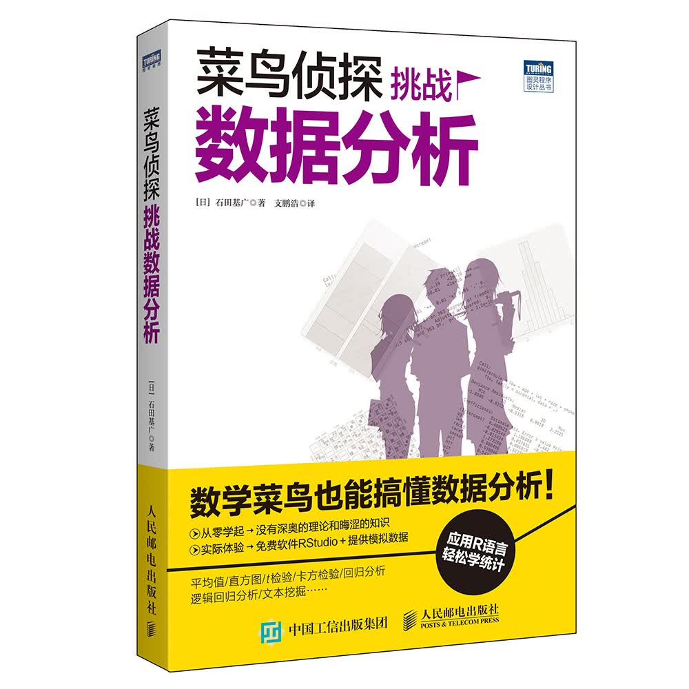 菜鸟侦探挑战数据分析(图灵出品)