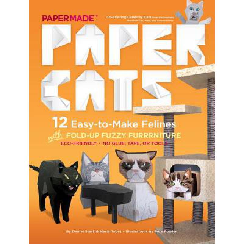 预订 Paper Cats: 12 Easy-to-Make Cats