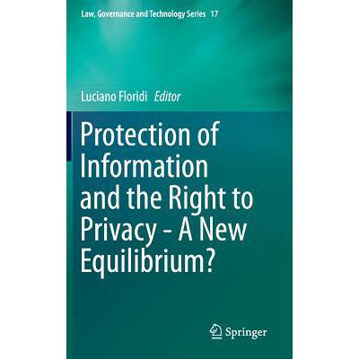 预订 Protection of Information and the Right to P...