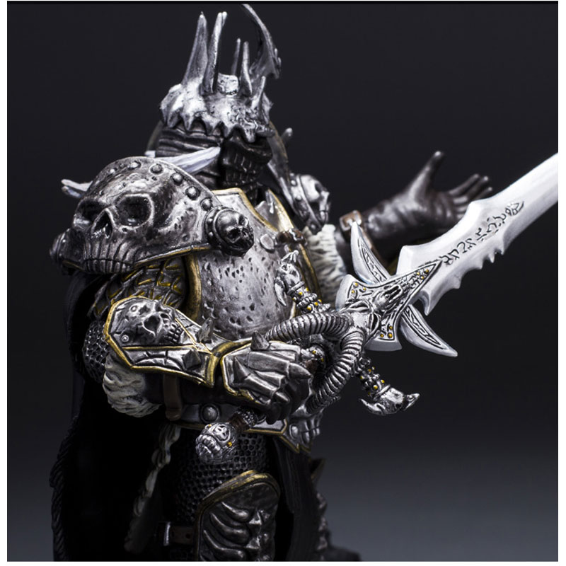 巫妖王 7寸阿尔萨斯 arthas 手办公仔模型手办 礼物 阿尔萨斯-高16cm