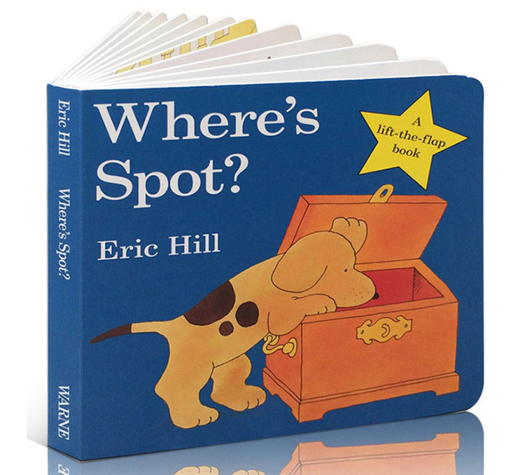 Where's Spot? 小玻在哪里？儿童纸板翻翻书 英文原版