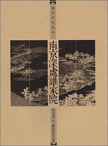 城市文化丛书 南京深处谁家院(第2版)