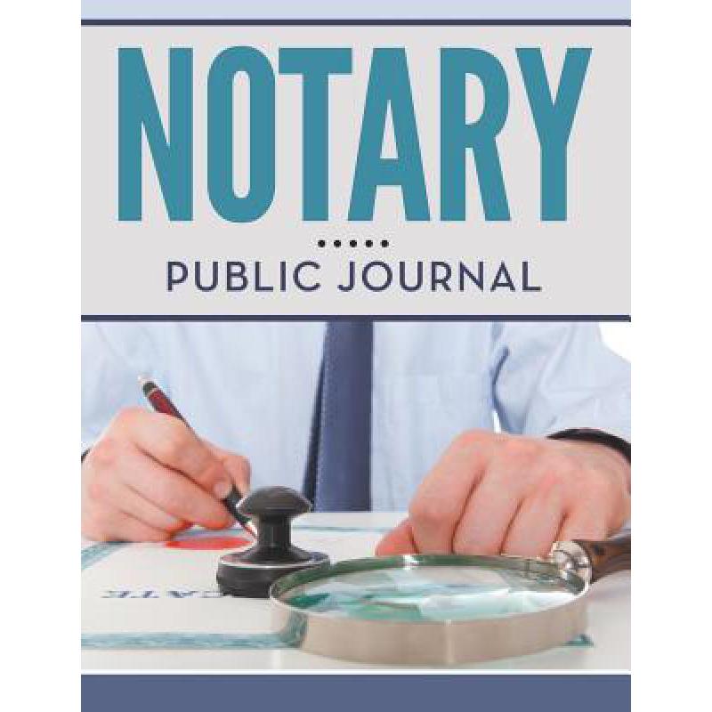 预订 Notary Public Journal