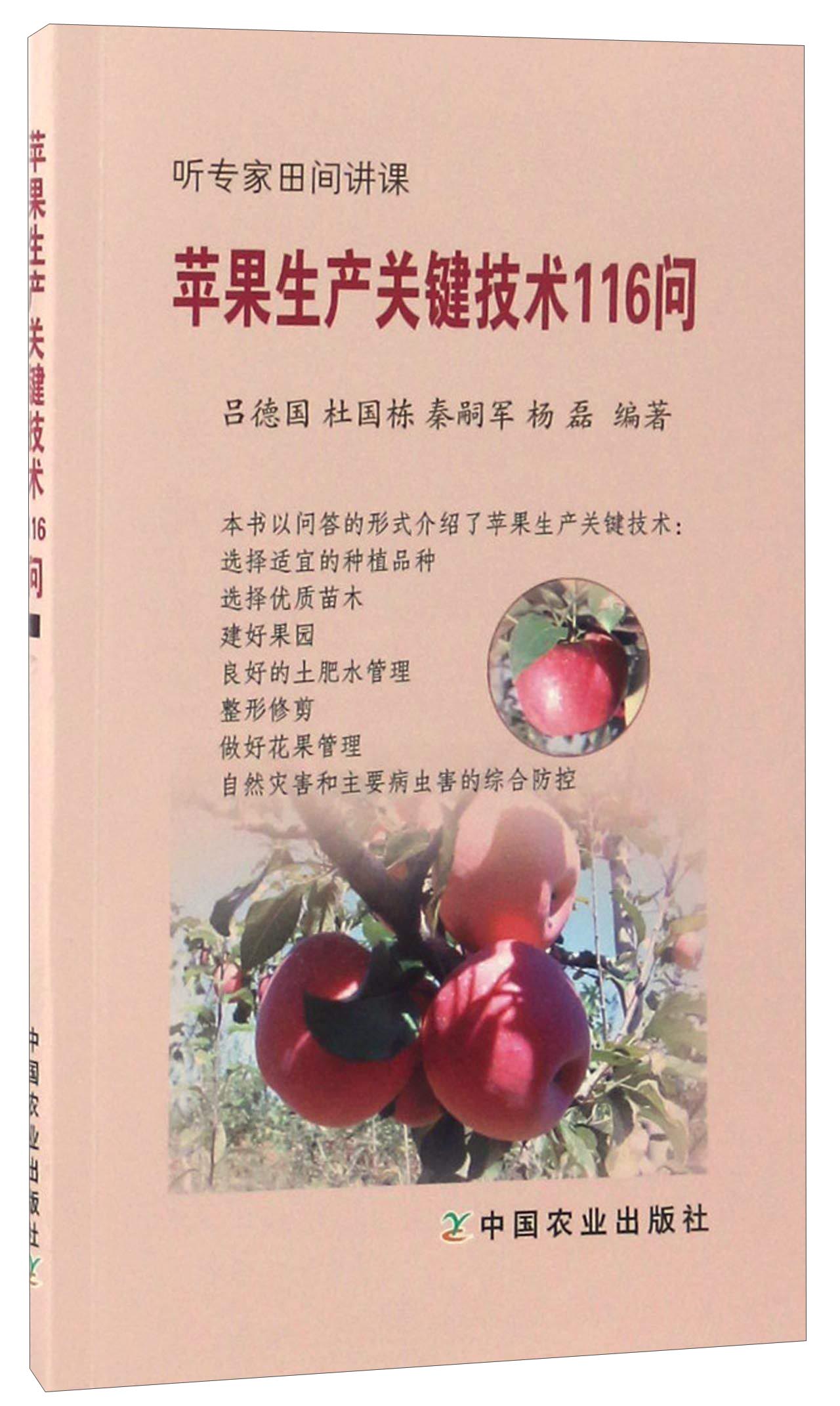 苹果生产关键技术116问/听专家田间讲课