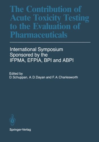 【预订】the contribution of acute toxicity