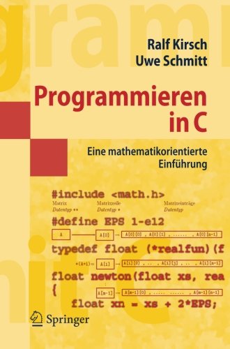 【预订】programmieren in c: eine