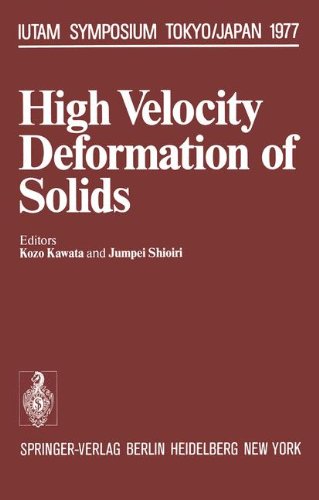 【预订】high velocity deformation of solids