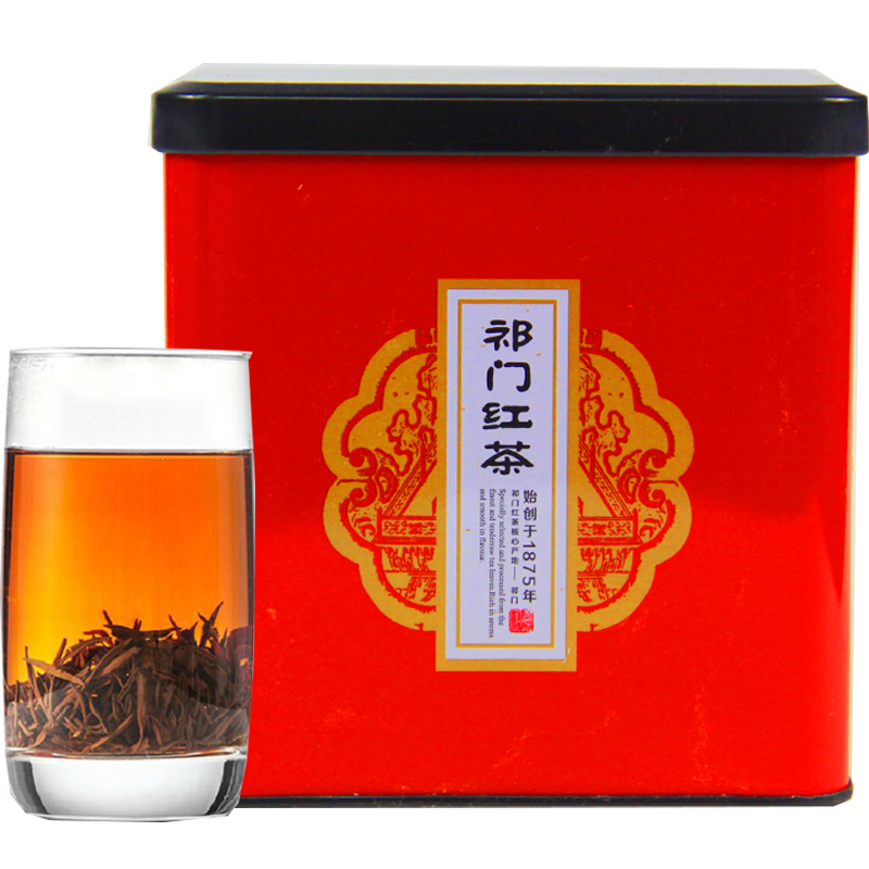 曉萍徽茶祁門(mén)紅茶2025新茶正宗高山明前頭采祁紅手工金針安徽祁紅茶葉200g 特級明前手工祁紅金針