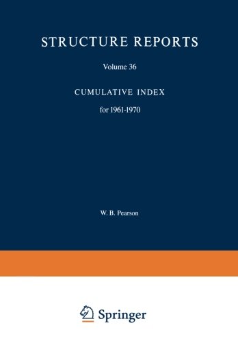 【预订】structure reports: volume 36: cumulative