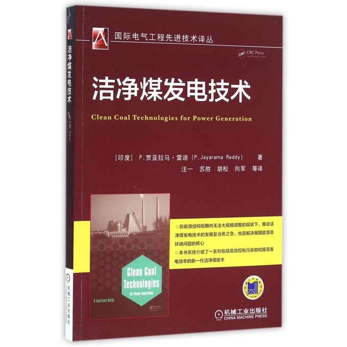 洁净煤发电技术/国际电气工程先进技术译丛