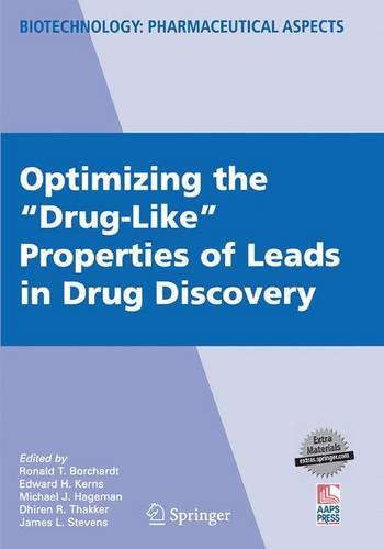 【预订】optimizing the drug-like properties of