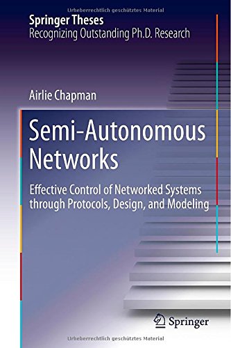 【预订】semi-autonomous networks