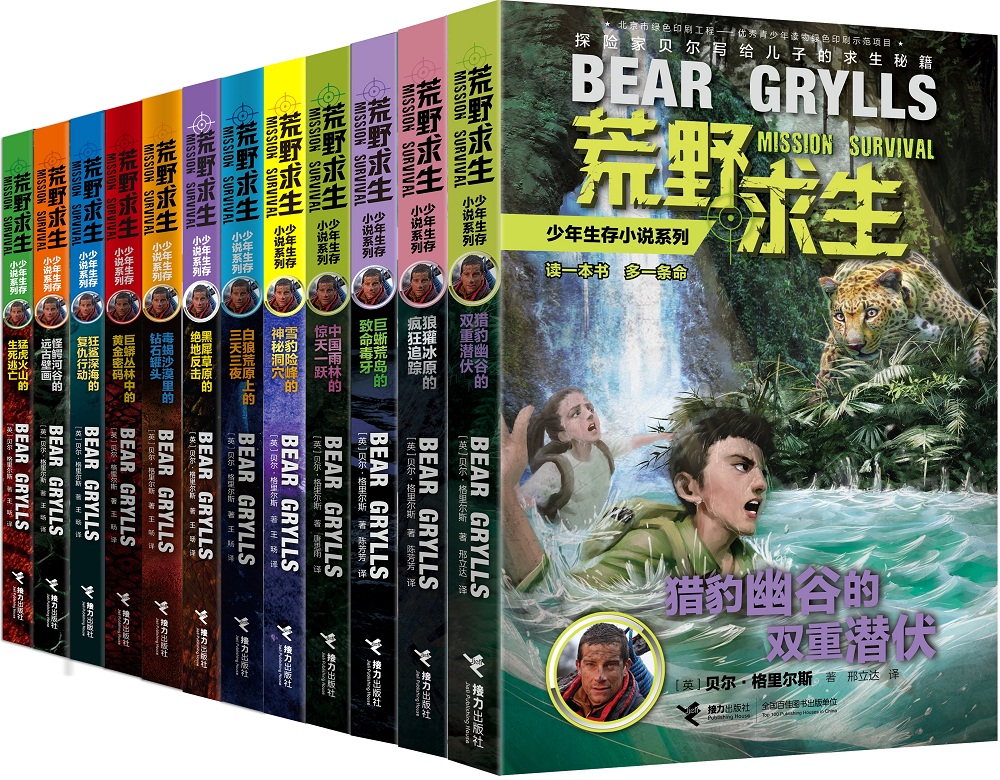荒野求生少年生存小说系列（套装共12册） epub格式下载