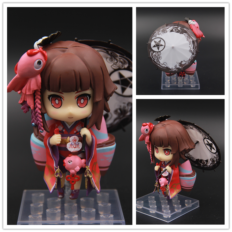 oloey阴阳师游戏周边 q版 神乐 撑伞 手办模型公仔玩具