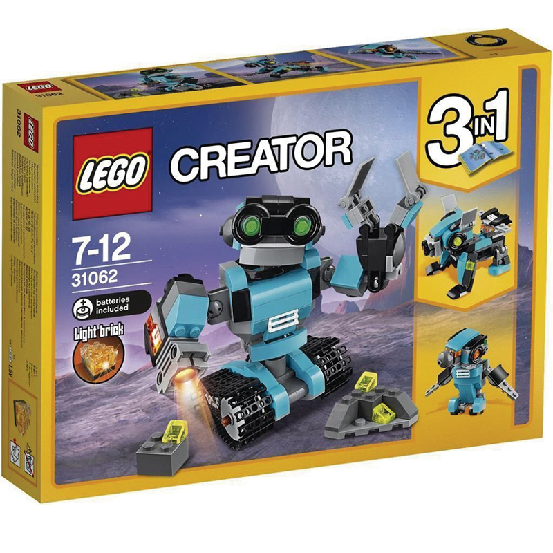 乐高(lego)creator 百变创意三合一系列 拼插积木儿童玩具生日礼物