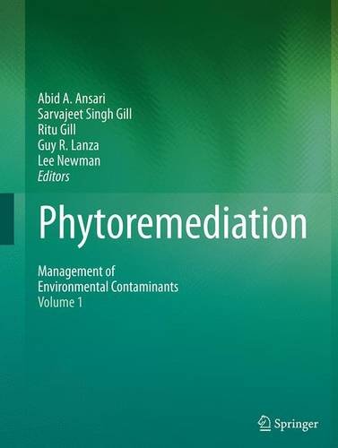 【预订】phytoremediation: management of