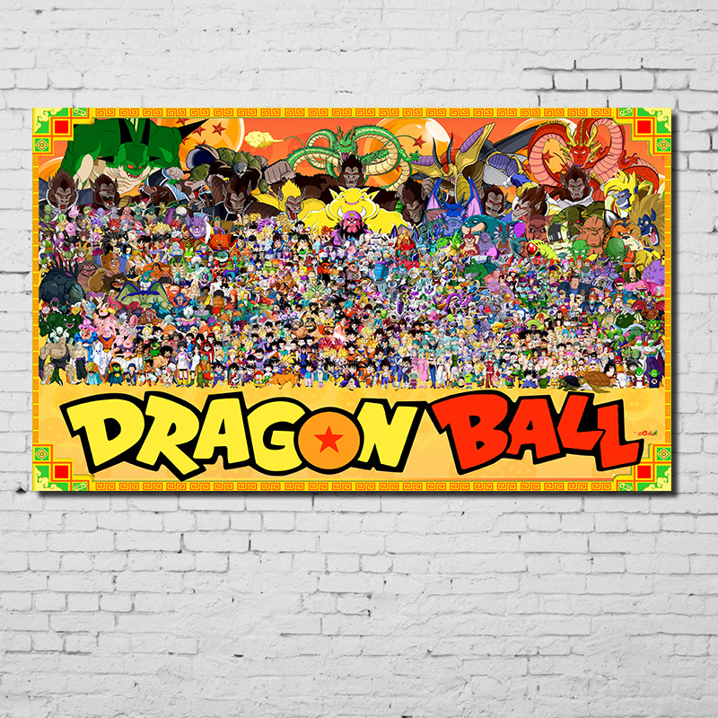 居梦坞 七龙珠海报龙珠z龙珠改龙珠gt海报动漫海报日本漫画周边 nb