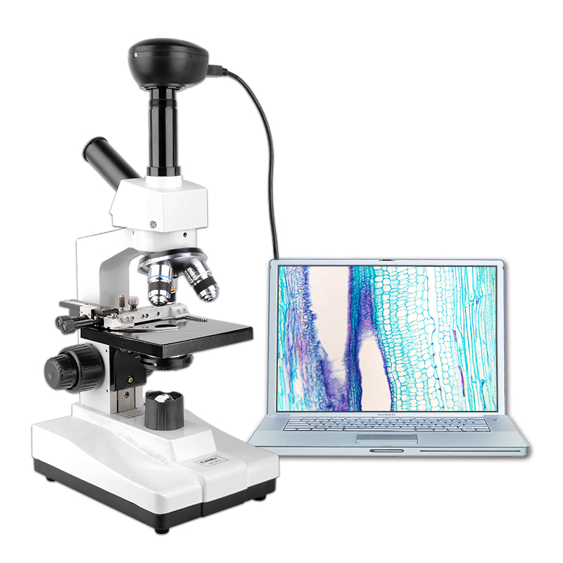 西湾（CIWA）XSP-35TV显微镜电子目镜套装 专业学生生物实验室教学科研家用高倍畜牧养殖