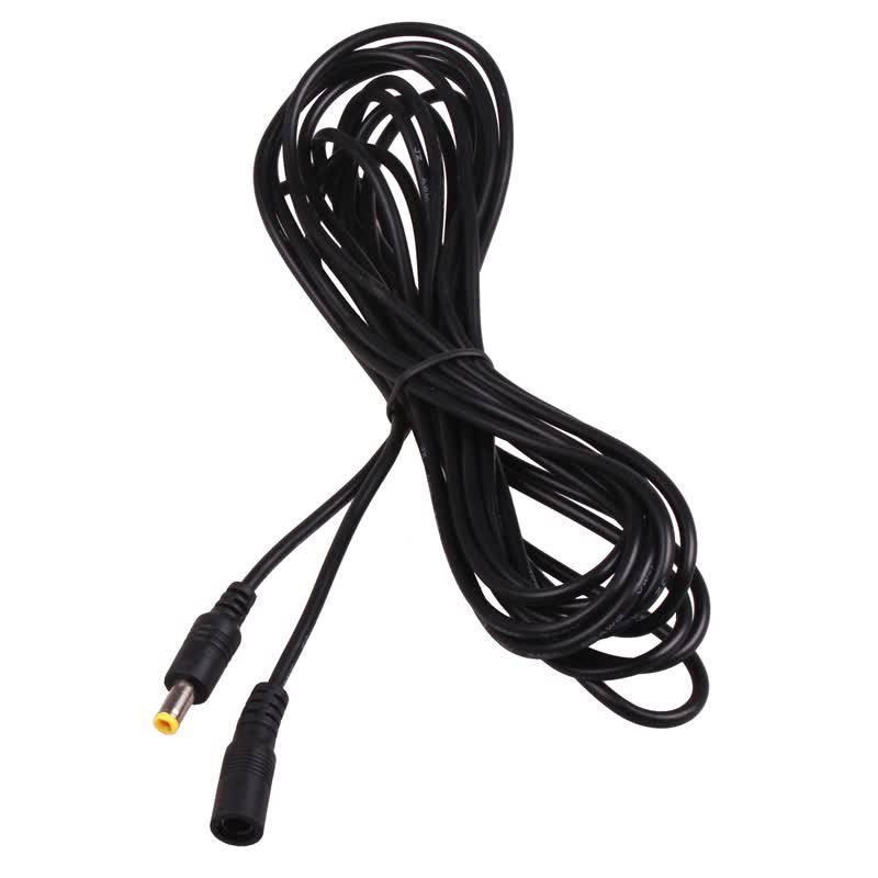 热卡(hitcar) dc电源线延长线1分2线 3米5米7米车载摄像头显示器安防