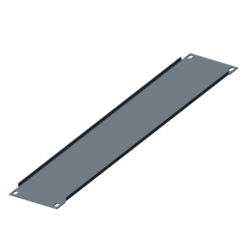 zhjt机柜盲板 假面板 塑料盲板 1u2u3u4u挡板填充板ups 3u