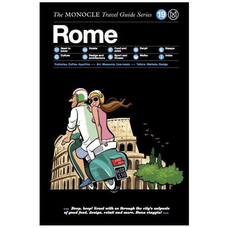 【预售】【Monocle Travel Guide】Rome ，罗马 城市旅行指南善本图书