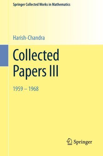 预订collected papers iii: 1959 - 1968 (1984. reprint