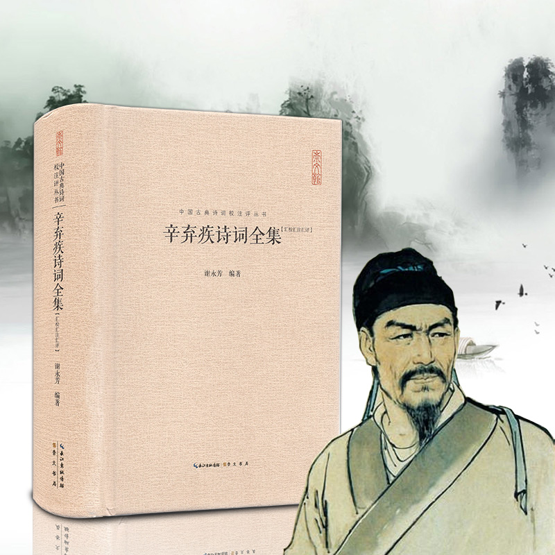 辛弃疾诗词全集 稼轩长短句幼安诗词集豪放宋词宗辛弃疾集辛弃疾词传辛弃疾传 从万里江山到灯火阑珊 中国古诗词鉴赏典藏精装诗词书籍