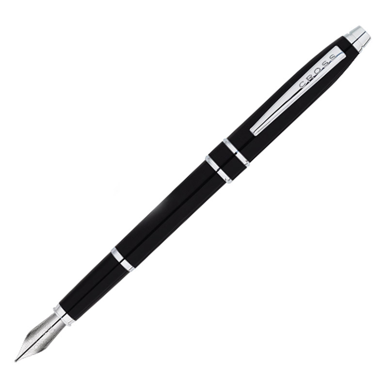 高仕（CROSS) 莎士比亚系列STRATFORD黑珐琅钢笔 AT0176-6
