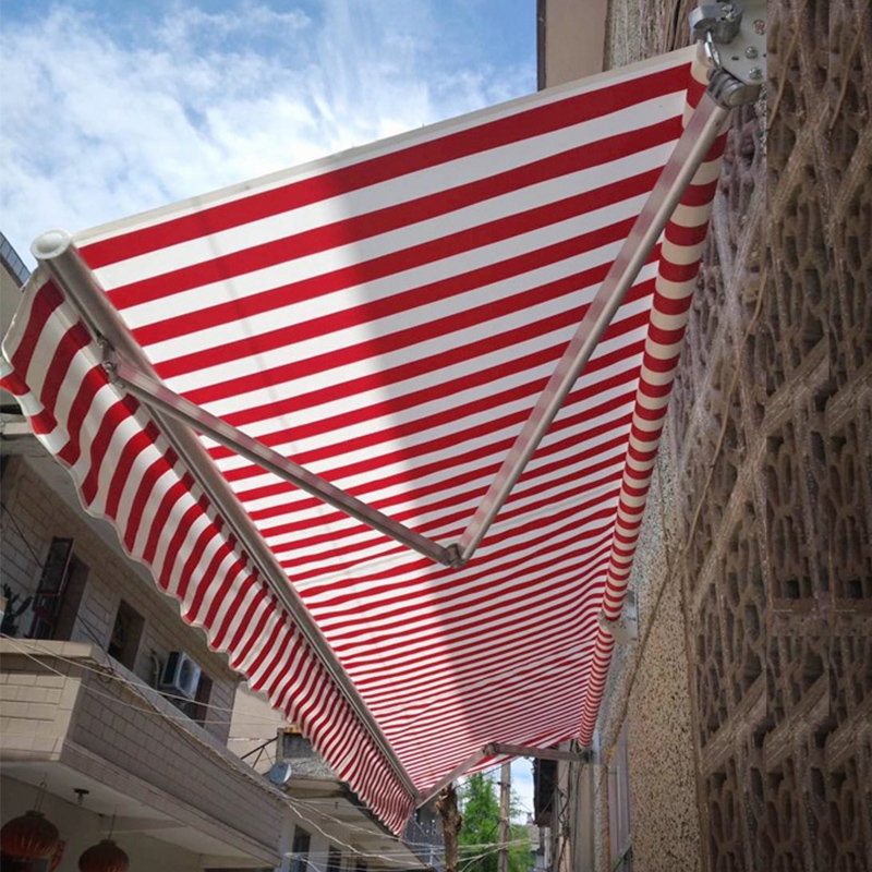 度假鸟 户外阳台遮阳棚伸缩雨棚门口店铺折叠遮阳雨篷铺面雨搭超市