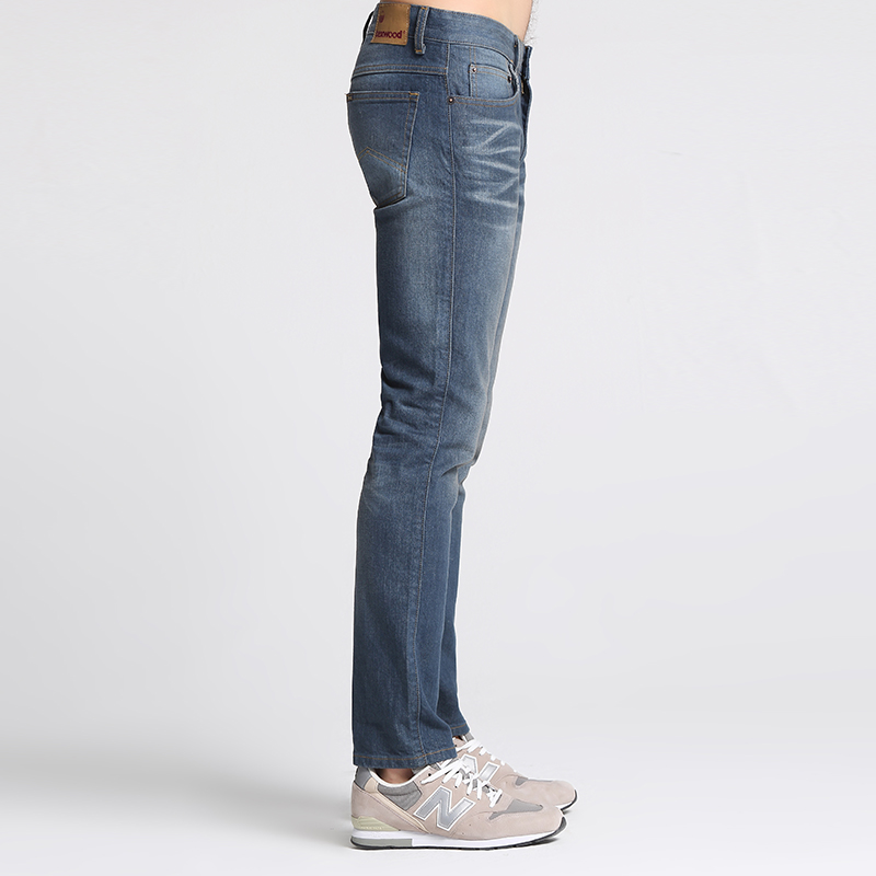 texwood直筒牛仔裤