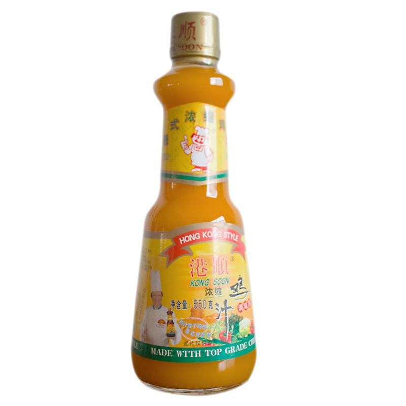港顺浓缩鸡汁港式鸡汁550ml粤菜风味高汤