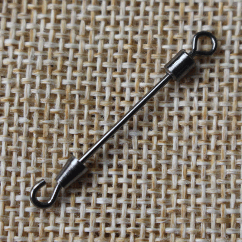 旋龙10只装快速铅皮座连主子线连接器配件八字环垂钓钓鱼用品 小号(10