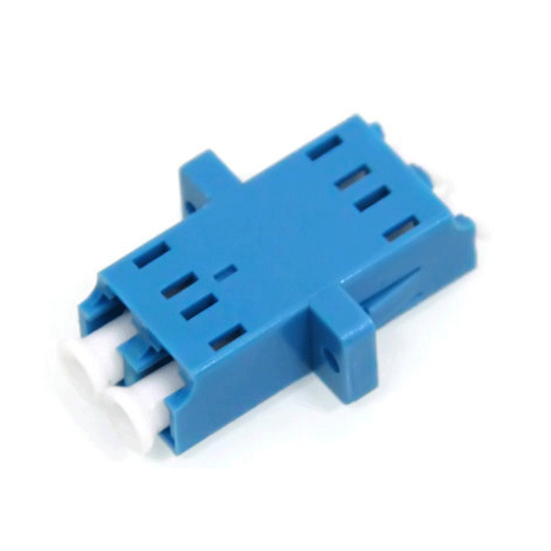 连接器 光纤适配器 光纤延长对接器方口圆口卡口连接头 双工 lc-lc